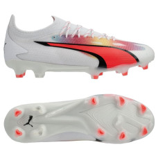 Бутси PUMA Ultra Ultimate White/Red FG/AG  107311 01